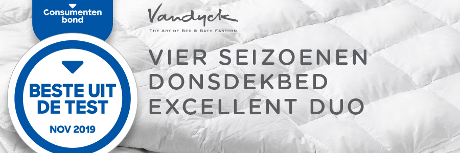 zin In tegenspraak schroef Excellent Duo dekbed - beste uit de test - Beddenspeciaalzaak.nl